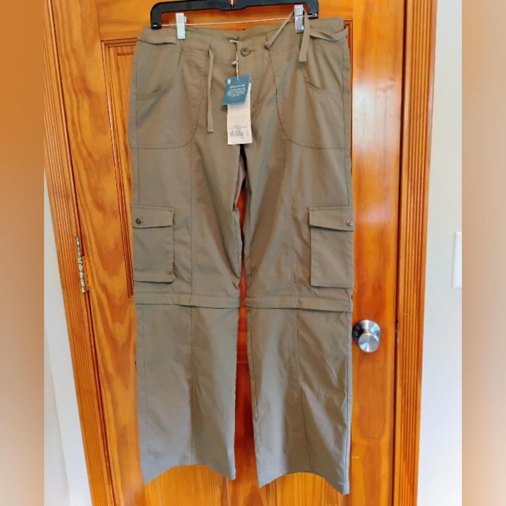 Prana, convertible pant, NEW with tags, size 10.